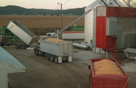 Brewster Farm grain dryer